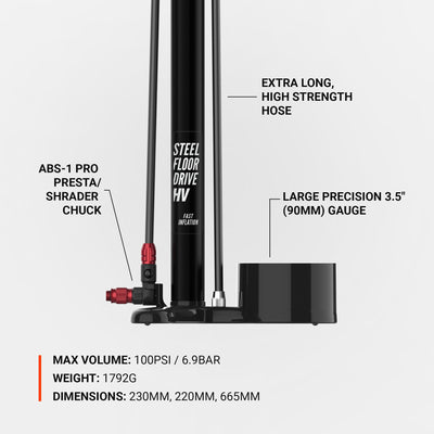 STEEL HV FLOOR DRIVE 3.5